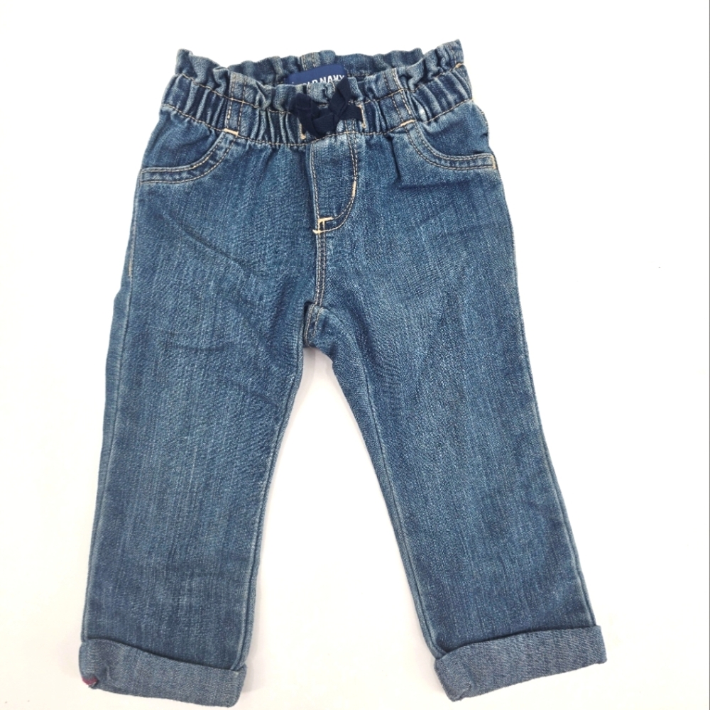Old Navy Girl Classic Straight Blue Kids Jeans Size 18-24 Months